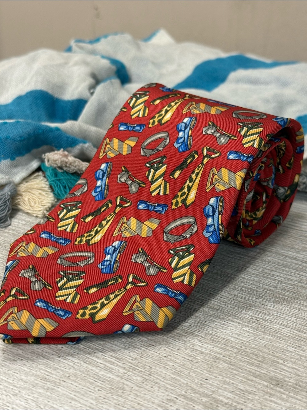 Men’s Gucci Italy 100% Silk Tie
